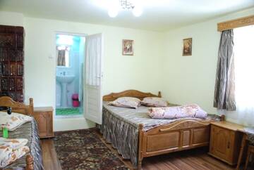 Фото номера Трехместный номер с ванной комнатой Гостевой дом Pensiunea Lacurile Pastravilor г. Izvoarele 4